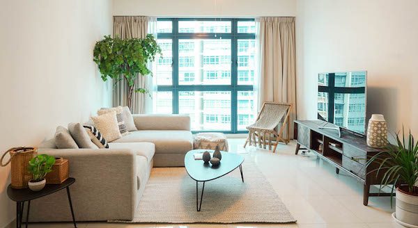 Modern co-living home for rent in Farrer Park, Singapore